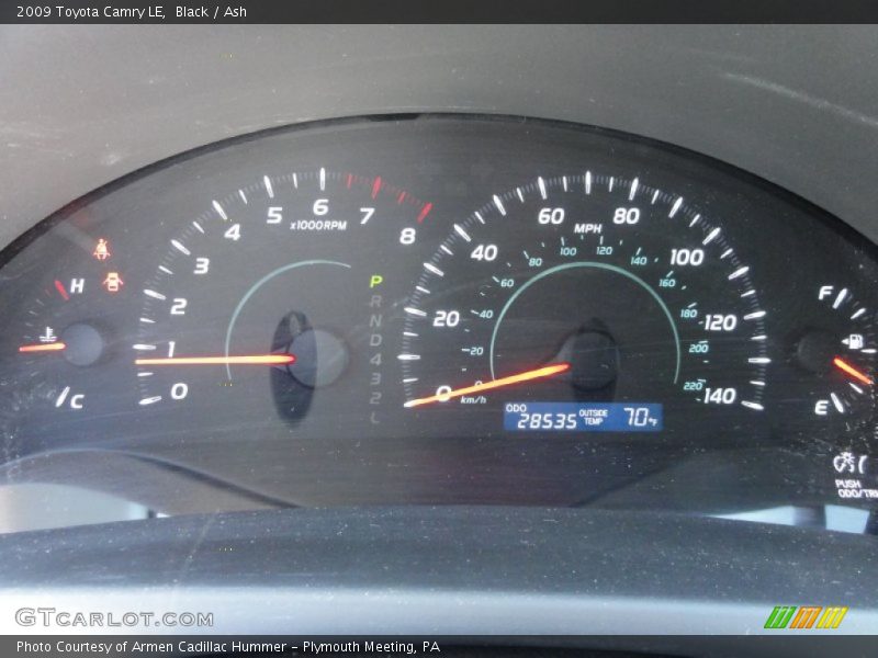 Black / Ash 2009 Toyota Camry LE