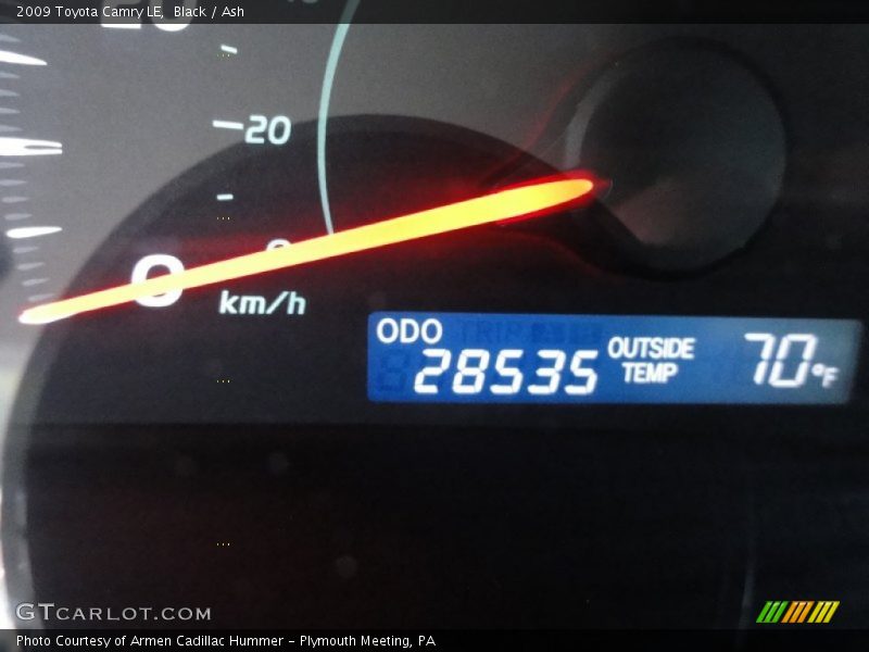 Black / Ash 2009 Toyota Camry LE