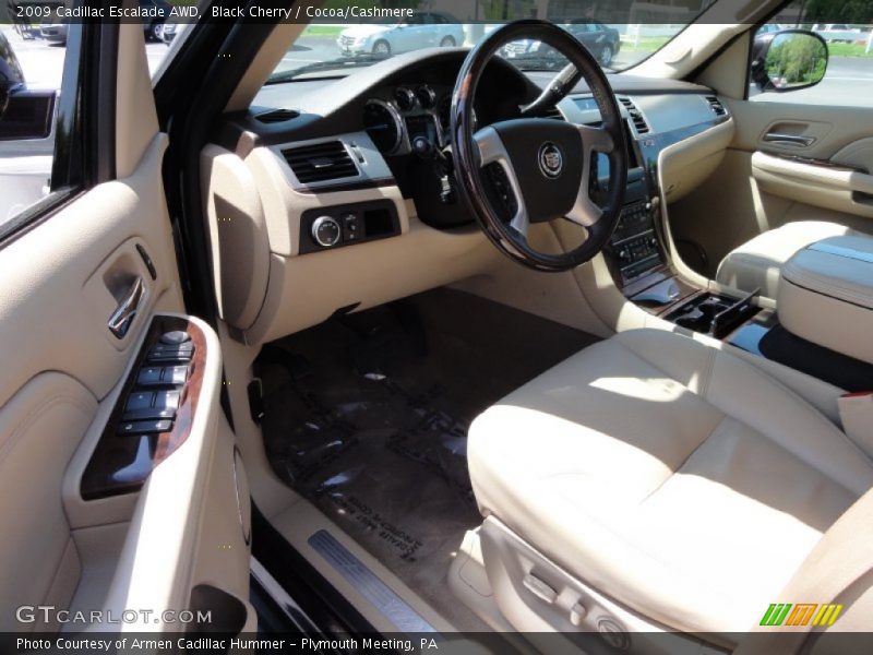 Black Cherry / Cocoa/Cashmere 2009 Cadillac Escalade AWD