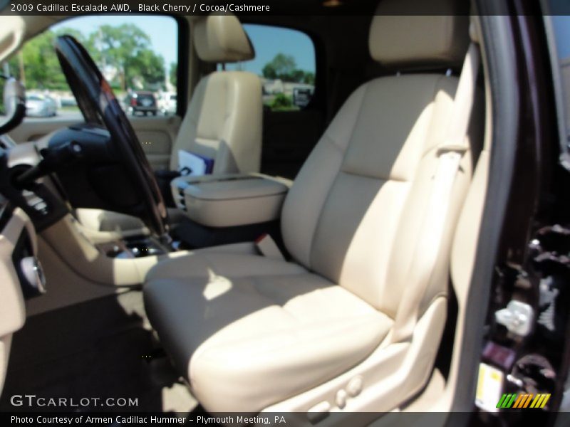 Black Cherry / Cocoa/Cashmere 2009 Cadillac Escalade AWD