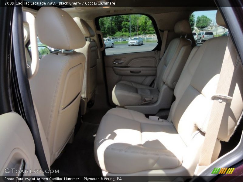 Black Cherry / Cocoa/Cashmere 2009 Cadillac Escalade AWD
