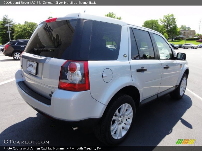 Zermatt Silver Metallic / Ebony Black 2008 Land Rover LR2 SE