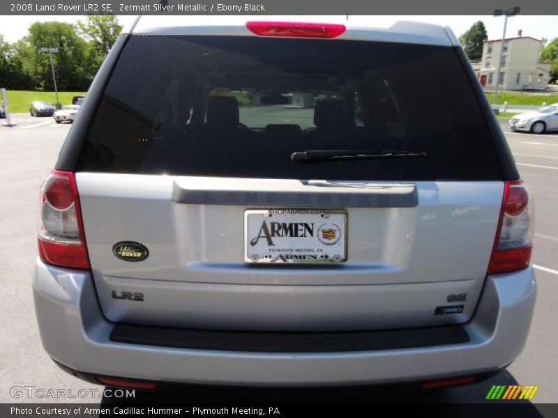 Zermatt Silver Metallic / Ebony Black 2008 Land Rover LR2 SE