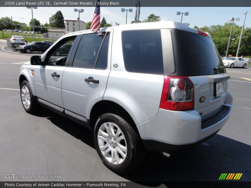 Zermatt Silver Metallic / Ebony Black 2008 Land Rover LR2 SE