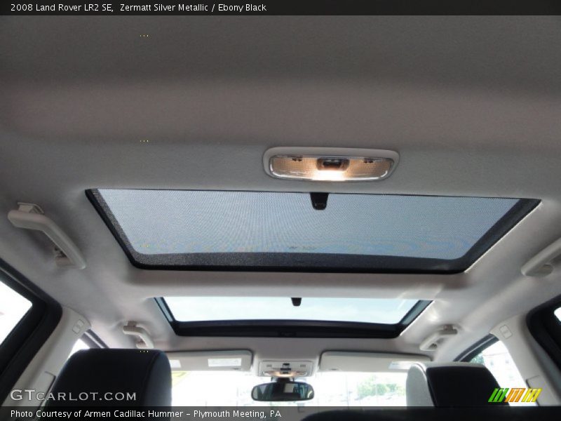 Zermatt Silver Metallic / Ebony Black 2008 Land Rover LR2 SE