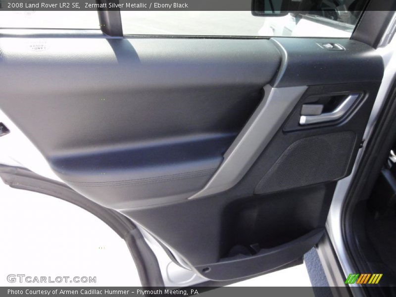 Zermatt Silver Metallic / Ebony Black 2008 Land Rover LR2 SE