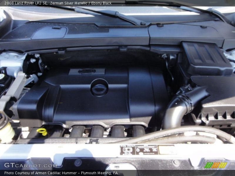 Zermatt Silver Metallic / Ebony Black 2008 Land Rover LR2 SE