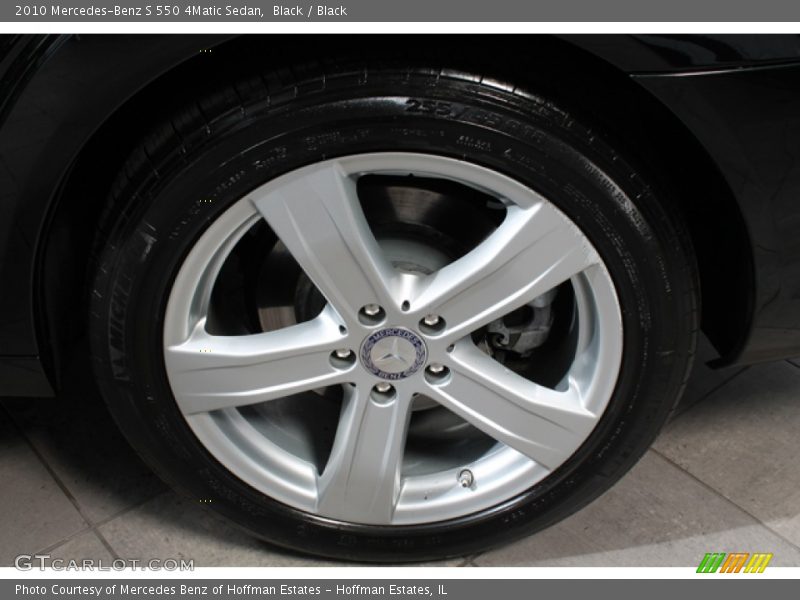 Black / Black 2010 Mercedes-Benz S 550 4Matic Sedan