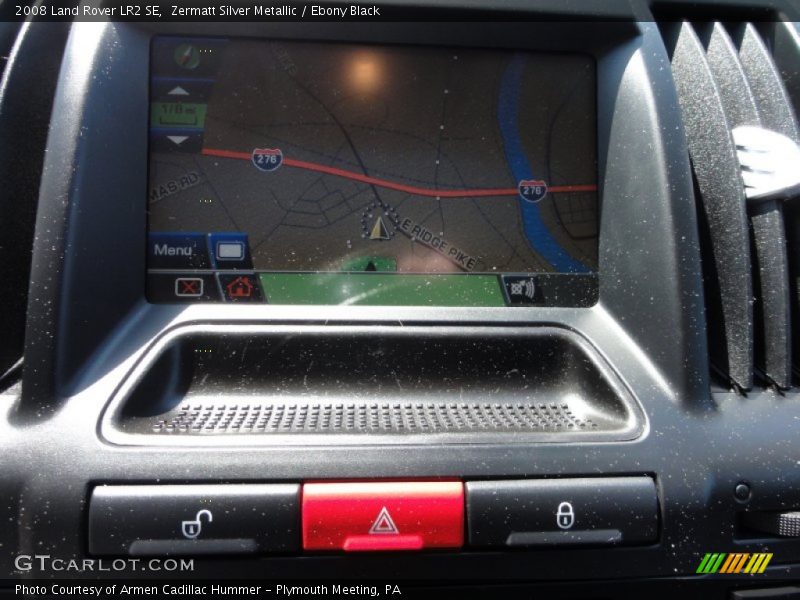 Zermatt Silver Metallic / Ebony Black 2008 Land Rover LR2 SE