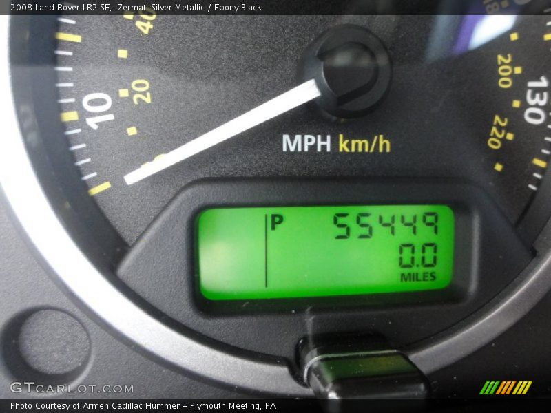 Zermatt Silver Metallic / Ebony Black 2008 Land Rover LR2 SE