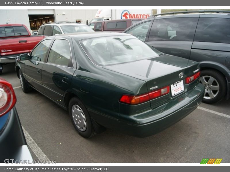 Woodland Pearl / Gray 1999 Toyota Camry LE