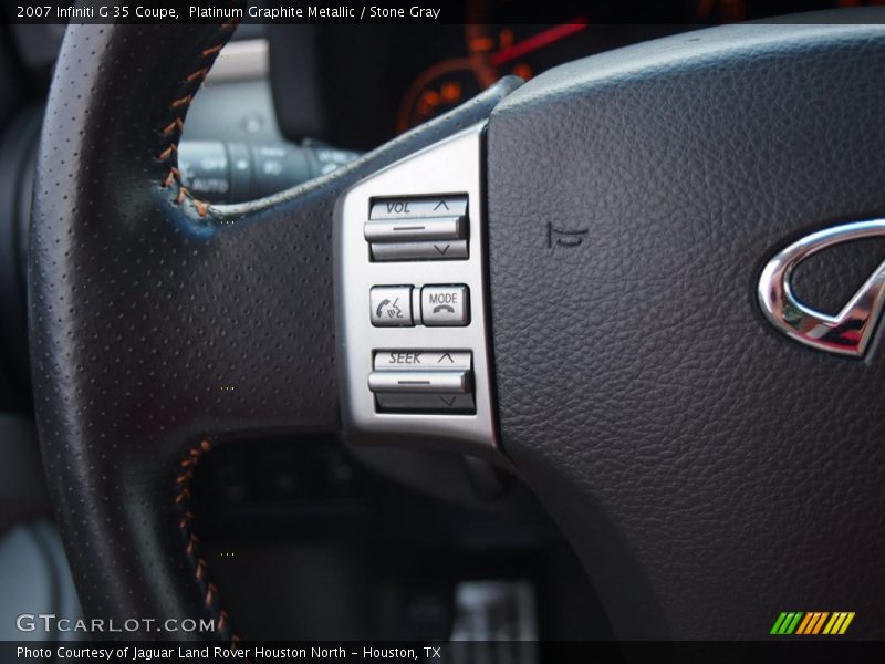 Platinum Graphite Metallic / Stone Gray 2007 Infiniti G 35 Coupe