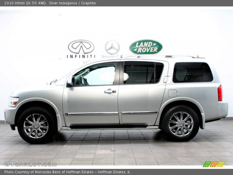 Silver Indulgence / Graphite 2010 Infiniti QX 56 4WD