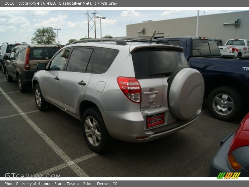 Classic Silver Metallic / Ash Gray 2010 Toyota RAV4 V6 4WD