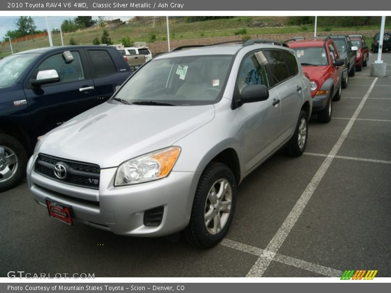 Classic Silver Metallic / Ash Gray 2010 Toyota RAV4 V6 4WD