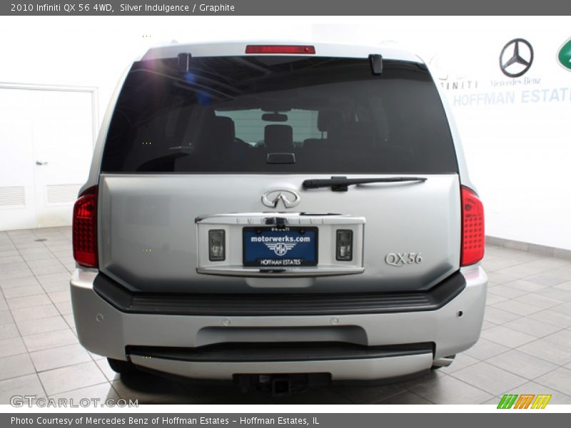 Silver Indulgence / Graphite 2010 Infiniti QX 56 4WD
