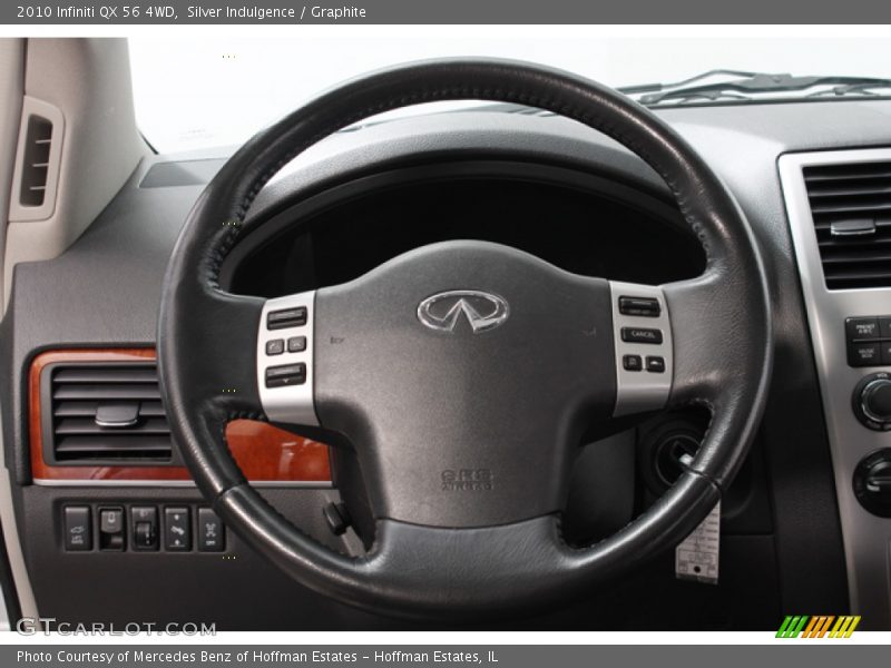 Silver Indulgence / Graphite 2010 Infiniti QX 56 4WD