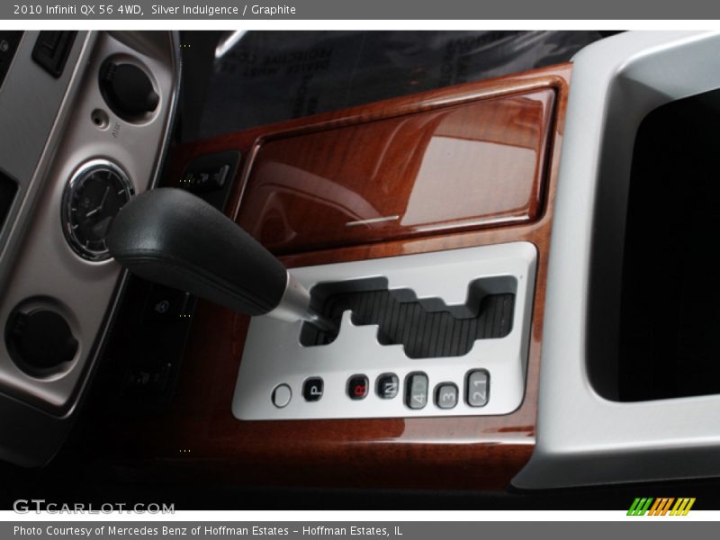 Silver Indulgence / Graphite 2010 Infiniti QX 56 4WD