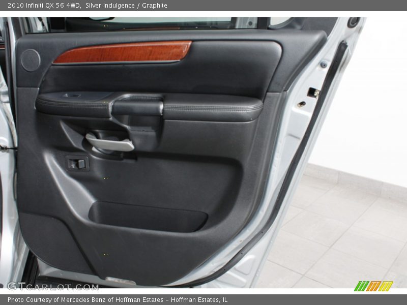 Silver Indulgence / Graphite 2010 Infiniti QX 56 4WD