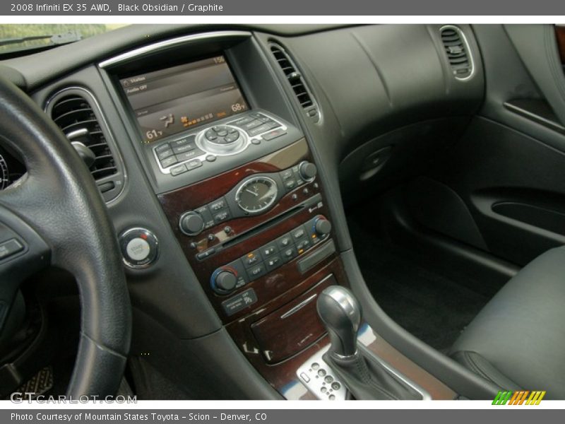 Black Obsidian / Graphite 2008 Infiniti EX 35 AWD