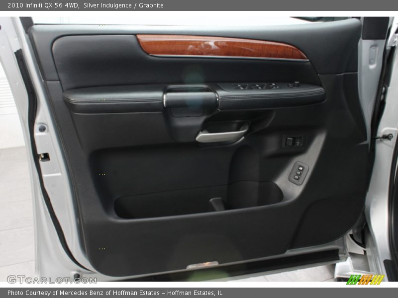 Silver Indulgence / Graphite 2010 Infiniti QX 56 4WD