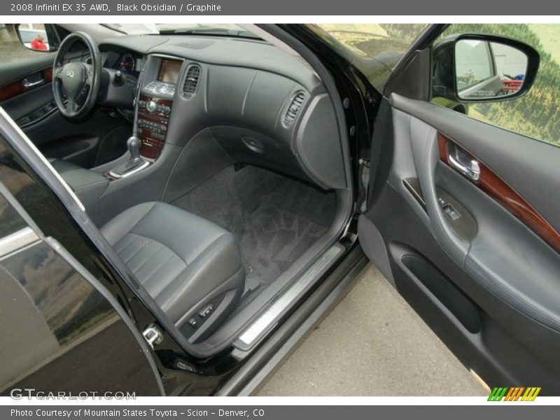 Black Obsidian / Graphite 2008 Infiniti EX 35 AWD