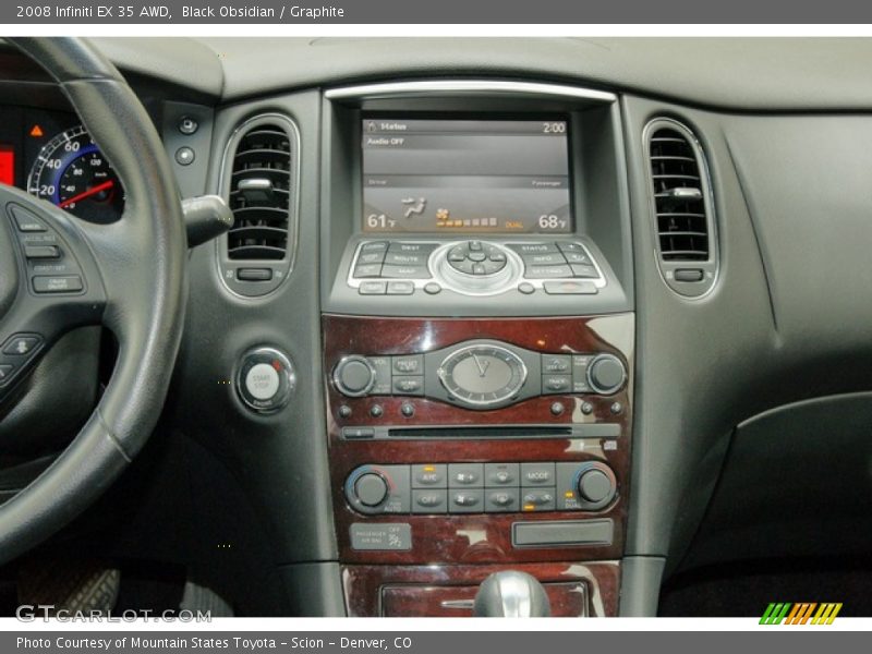 Black Obsidian / Graphite 2008 Infiniti EX 35 AWD