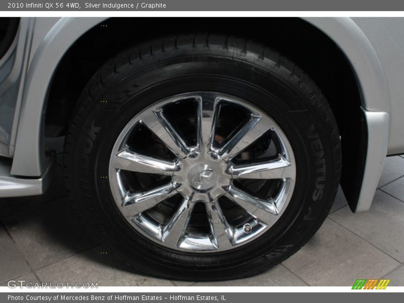 Silver Indulgence / Graphite 2010 Infiniti QX 56 4WD
