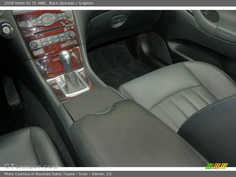 Black Obsidian / Graphite 2008 Infiniti EX 35 AWD