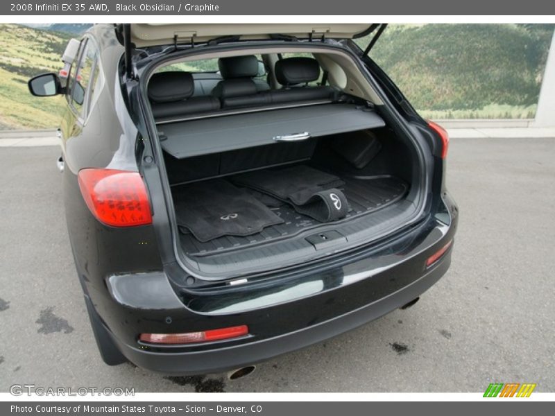 Black Obsidian / Graphite 2008 Infiniti EX 35 AWD