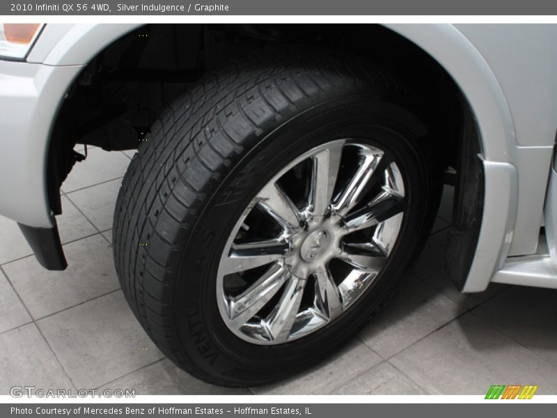 Silver Indulgence / Graphite 2010 Infiniti QX 56 4WD