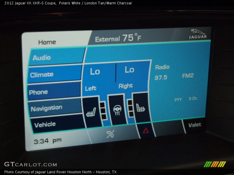 Controls of 2012 XK XKR-S Coupe