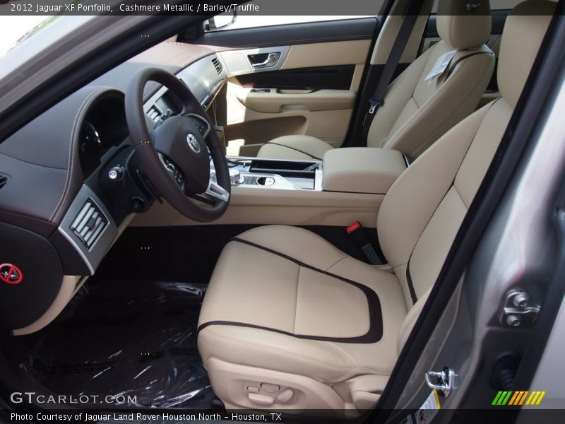 Cashmere Metallic / Barley/Truffle 2012 Jaguar XF Portfolio