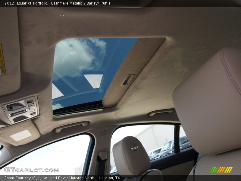 Cashmere Metallic / Barley/Truffle 2012 Jaguar XF Portfolio