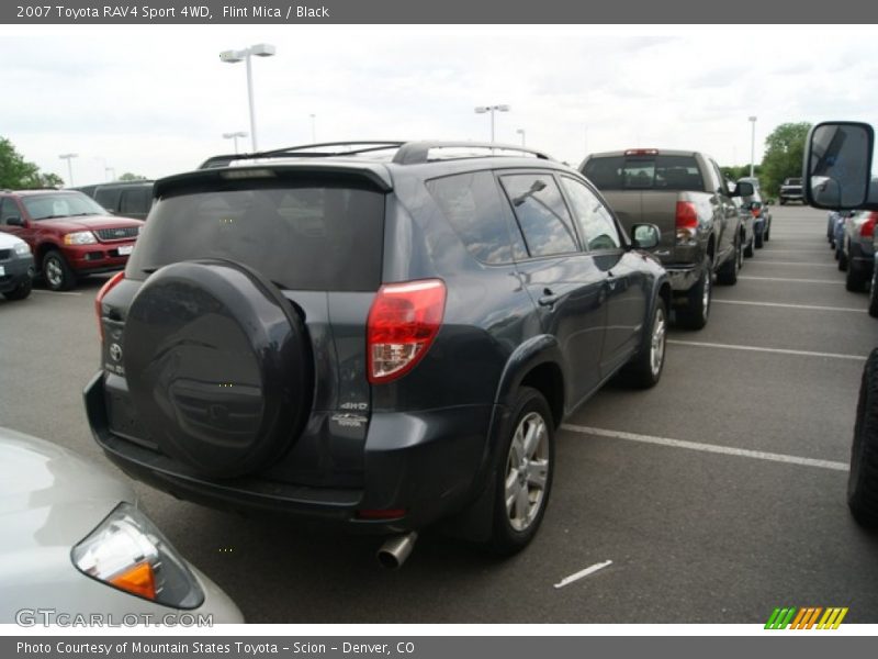 Flint Mica / Black 2007 Toyota RAV4 Sport 4WD