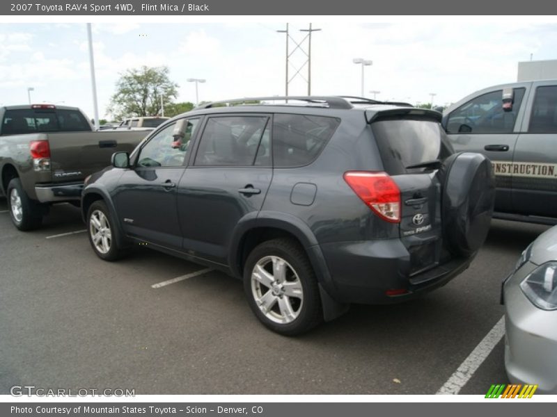 Flint Mica / Black 2007 Toyota RAV4 Sport 4WD