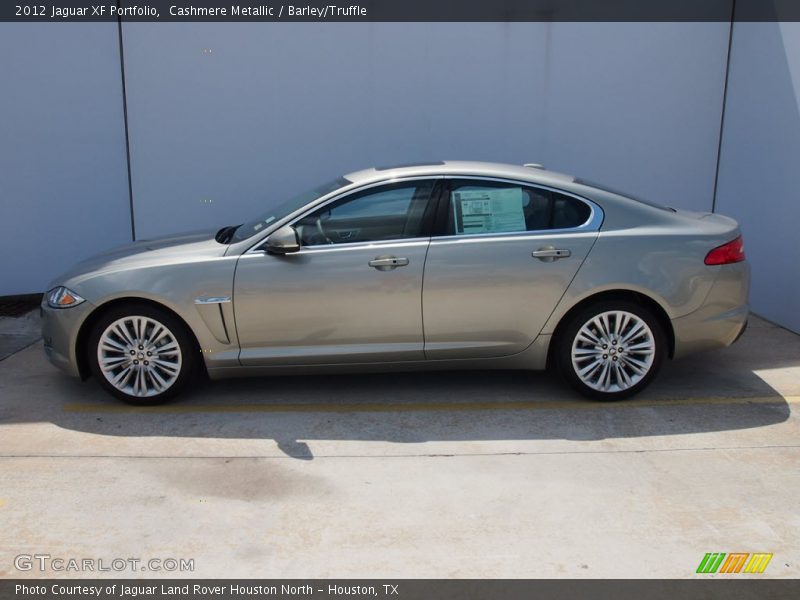 Cashmere Metallic / Barley/Truffle 2012 Jaguar XF Portfolio