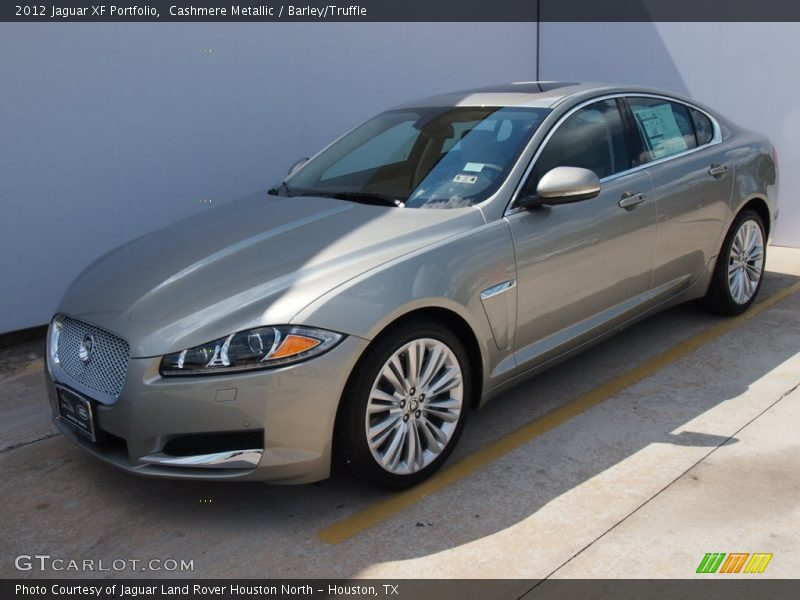 Cashmere Metallic / Barley/Truffle 2012 Jaguar XF Portfolio