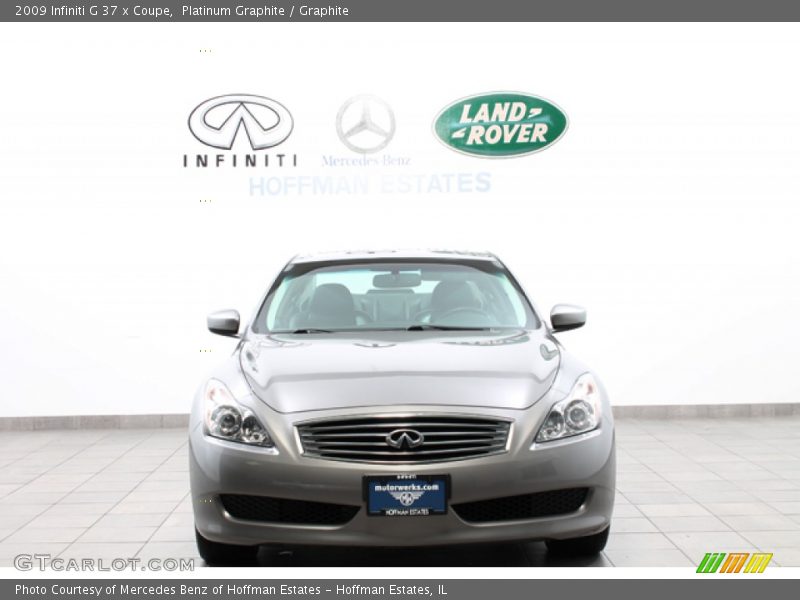 Platinum Graphite / Graphite 2009 Infiniti G 37 x Coupe