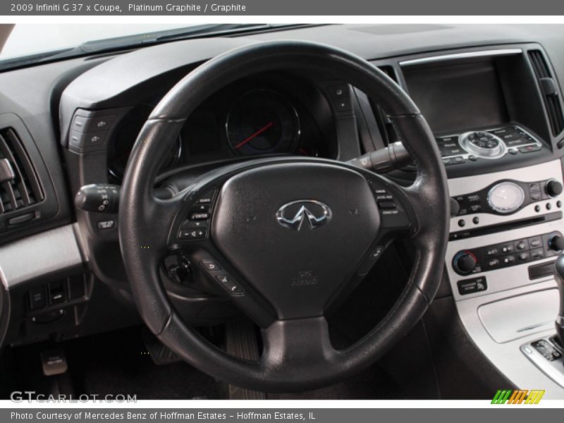 Platinum Graphite / Graphite 2009 Infiniti G 37 x Coupe