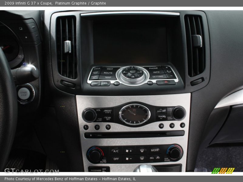 Platinum Graphite / Graphite 2009 Infiniti G 37 x Coupe
