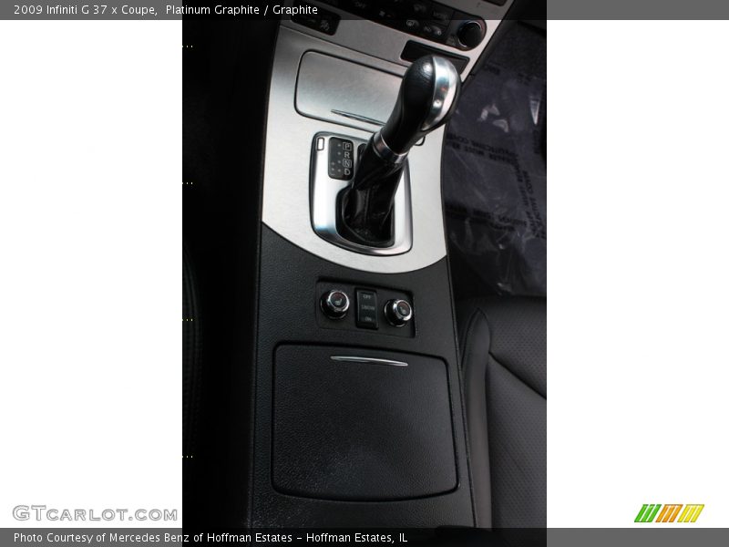 Platinum Graphite / Graphite 2009 Infiniti G 37 x Coupe