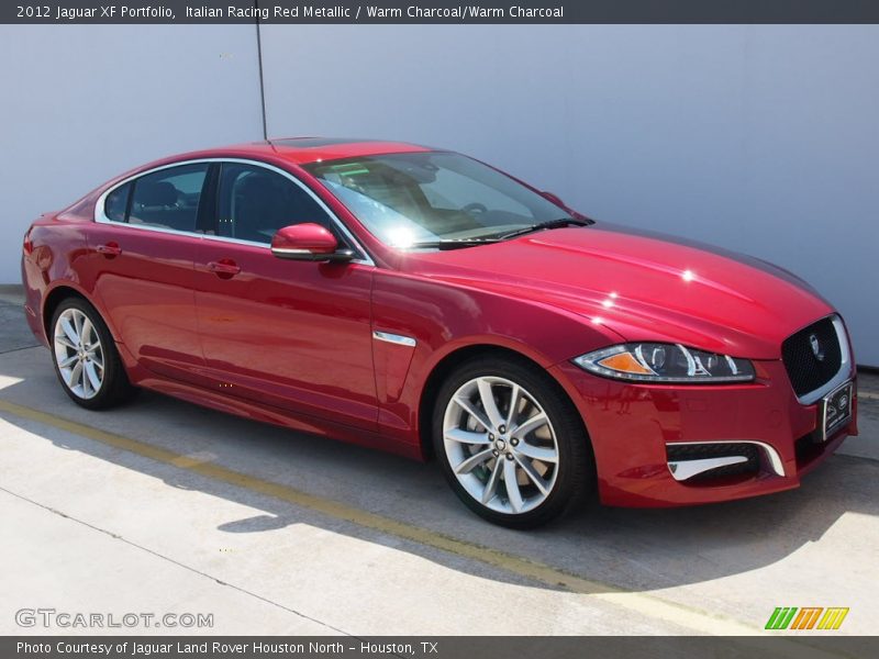 Front 3/4 View of 2012 XF Portfolio