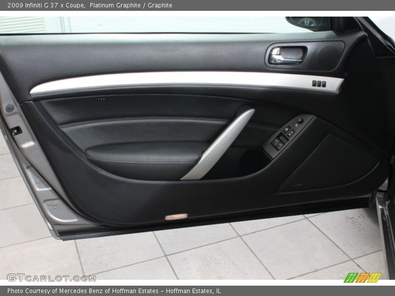 Platinum Graphite / Graphite 2009 Infiniti G 37 x Coupe