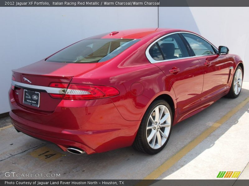 Italian Racing Red Metallic / Warm Charcoal/Warm Charcoal 2012 Jaguar XF Portfolio