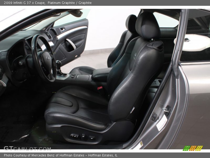 Platinum Graphite / Graphite 2009 Infiniti G 37 x Coupe