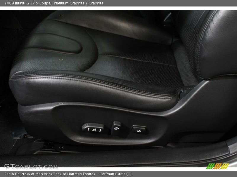 Platinum Graphite / Graphite 2009 Infiniti G 37 x Coupe
