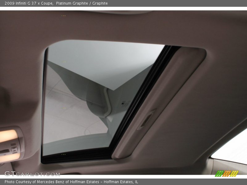 Platinum Graphite / Graphite 2009 Infiniti G 37 x Coupe