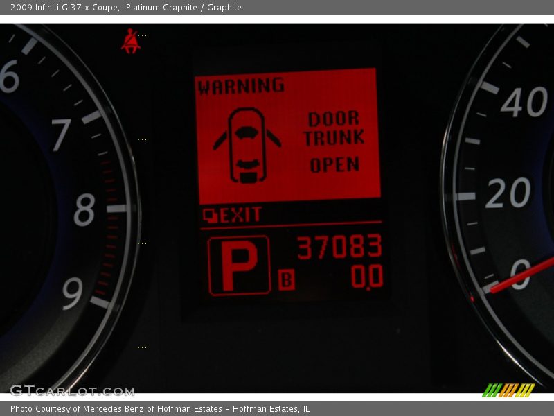 Platinum Graphite / Graphite 2009 Infiniti G 37 x Coupe