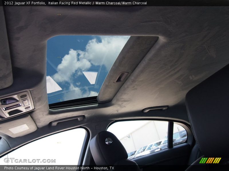 Sunroof of 2012 XF Portfolio